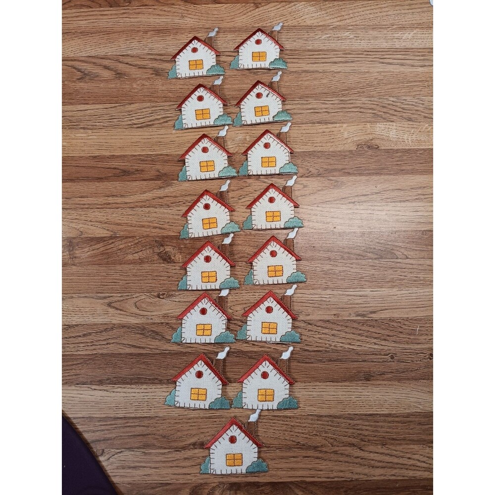Vintage Lot Of 15 House Iron On Patches
